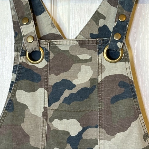 Anthropologie Carter Camouflage Camo Overalls Size 0 - Picture 3 of 15